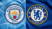 I loghi di Manchester City e Chelsea