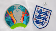 The Euros Logo and England Badge...