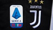 Il logo della Serie A e quello della Juventus