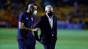 El entrenador Javier Aguirre.