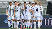 Esultanza Juve