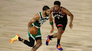 Tatum y Lowry han sido los líderes en la serie entre Boston y Toronto que se definirá en un séptimo juego
