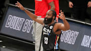 James Harden durante la temporada 2020-2021