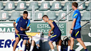 Romero y Lo Celso, dos de los que no podrían estar presentes ante Perú.
