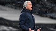 Mourinho during the Chelsea defeat