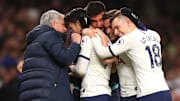 Jose Mourinho begins his first full seasons as Tottenham boss at home to Everton