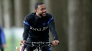 Memphis Depay trainiert zurzeit mit der niederländischen Nationalelf