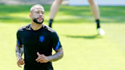Memphis Depay entrenando con Países Bajos de cara a la Euro