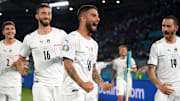 L'Italie de Lorenzo Insigne (au centre) a envoyé un message à l'Europe face à la Turquie. 