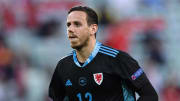 Danny Ward in action for Wales