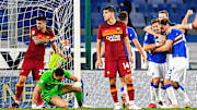 La gioia Samp dopo il gol di Silva