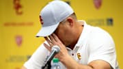 USC HC Helton appears to be satisfied by the mediocre incoming class of recruits