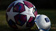 UEFA Champions League Matchball and Protective Face Mask