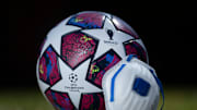 UEFA Champions League Matchball and Protective Face Mask