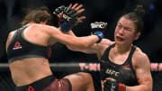 UFC strawweight champion Weili Zhang takes on Joanna Jedrzejczyk Saturday night at UFC 248
