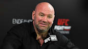 Dana White at UFC Fight Night Andrade v Zhang