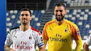 Alessio Romagnoli e Gianluigi Donnarumma