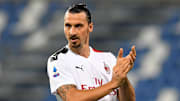 Zlatan Ibrahimovic AC Milan. 