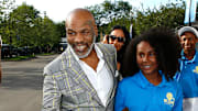Mike Tyson y su hija Milan, quien con 12 años mostró su preferencia por el tenis 
