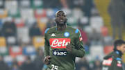 Kalidou Kouibaly à l'échauffement