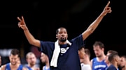 Kevin Durant leads Team USA against Spain. 