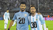 Messi con Suárez