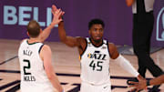 El base del Jazz ha estado brillante con su equipo en los dos primeros partidos de la postemporada