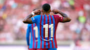 Memphis Depay celebrando un gol