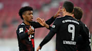 Derzeit der wichtigste Flügelspieler des FC Bayern: Kingsley Coman (l.)