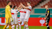 Der VfB Stuttgart ist eine Runde weiter