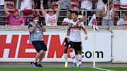 Wataru Endo traf zum 1:0 für Stuttgart.