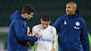 Naldo und Michael Langer mussten Amine Harit nach dem Pokalaus trösten