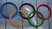 Les anneaux, le symbole des Jeux Olympiques.