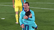 Griezmann-Messi, la plus belle image de la saison. 