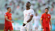 Breel Embolo durante il match contro il Galles