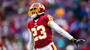 Washington Redskins cornerback Quinton Dunbar