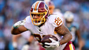 Derrius Guice está en su tercer año con el Washington Football Team