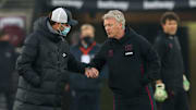 Moyes was unable to best Klopp at the London Stadium