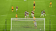 West Ham celebrate Sebastien Haller's goal