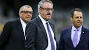 Zygi Wilf before the Minnesota Vikings' playoff game in 2020.