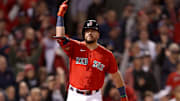 Kyle Schwarber pescó un lanzamiento en todo el medio del plato de parte de Gerrit Cole
