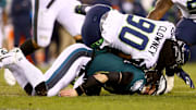 Jadeveon Clowney's controversial hit on Carson Wentz in the Wild Card Round