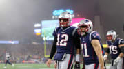 Tom Brady and Julian Edelman