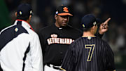 Hensley Meulens vistió el uniforme de los Yankees por cinco temporadas