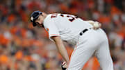 Justin Verlander pitching in World Series vs Nationals