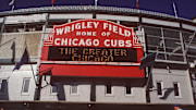 Wrigley Field desolado en tiempos de cuarentena