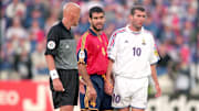 Zinedine Zidane, Josep Guardiola, Pierluigi Collina