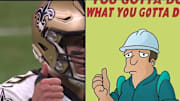 Las bromas a Drew Brees y los Saints no se hicieron esperar