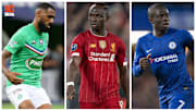 Yann M'Vila, Sadio Mané, N'Golo Kanté. 