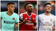 Lautaro Martinez, Aubameyang et Luka Jovic. 